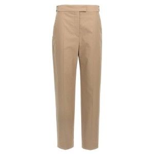 Brunello Cucinelli Stretch Cotton Trousers With Monile Detail - NWT